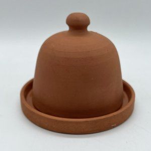 Pedrini Garlic Keeper Roaster Terra Cotta Pottery Made in Italy Culinary